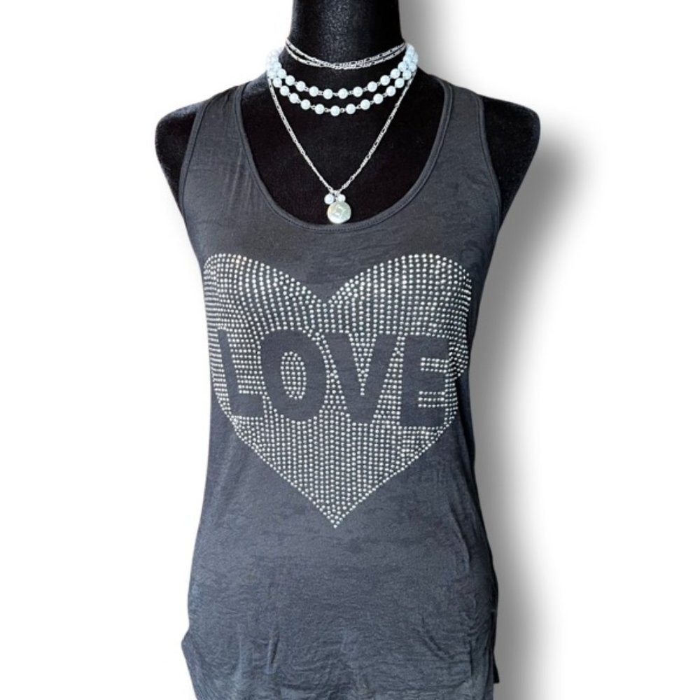 Forever 21 LOVE Sheer Tank
